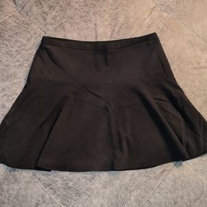 Black BCBG Maxazria high waisted circle skirt
